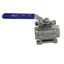 SS304/316 3PC  ball valve with lock  ball valve CF8M 1000WOG  bsp thread ball valve inox for water oil gas